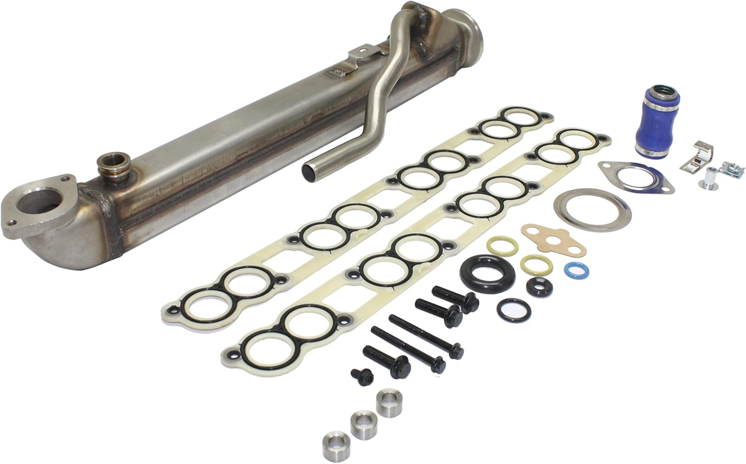 Garage-Pro EGR Cooler Kit Compatible with 2004-2005 Ford Excursion, Fits 2004-2005 Ford E-350 Club Wagon, Fits 2004-2010 Ford E-350 Super Duty with Straight Tube Core, From 9/22/03