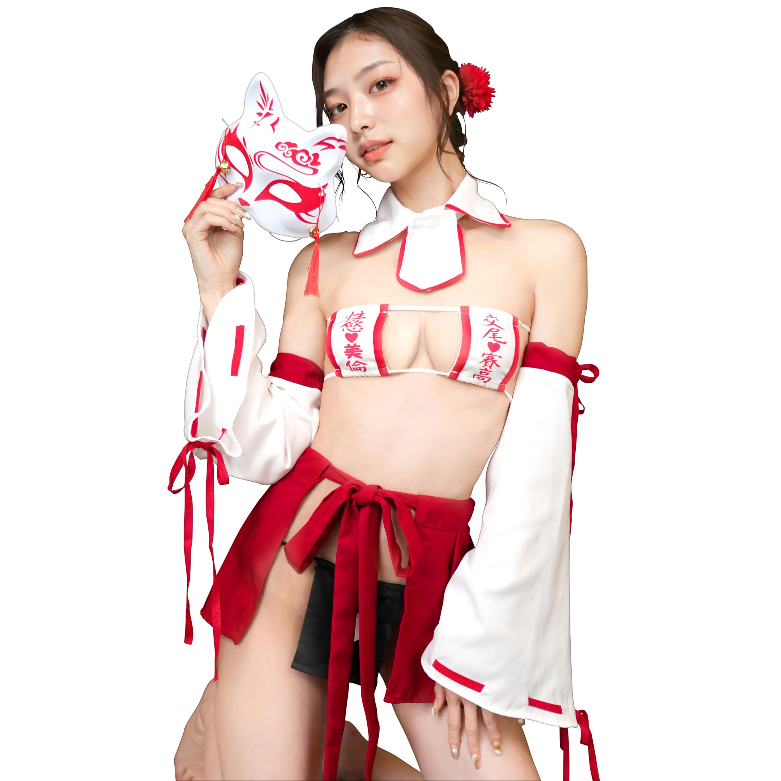 Amazon.co.jp: クリアストーン(Clearstone) 艶狐 コスプレ ハロウィン