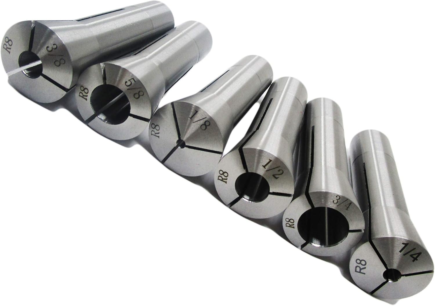JET R-8 Collet Set, 1/8" - 3/4" (8ths) (CS-R8)