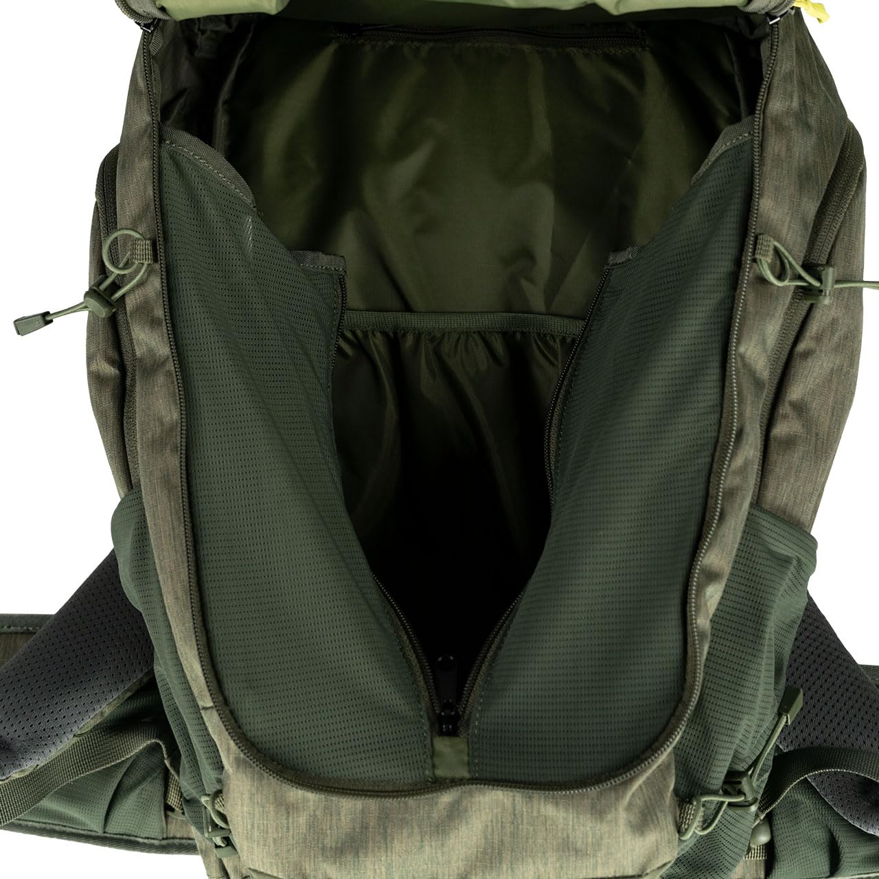 Alpinus - Plecak turystyczny Otway 40 L, plecak sportowy i outdoorowy, trekkingowy o solidnych, wodoodpornych właściwościach, ergonomicznie uformowany - oliwkowy