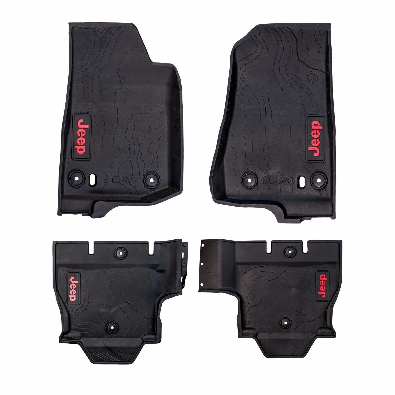 Mopar 82215203AC MAT KIT FLOOR - COMPLETE