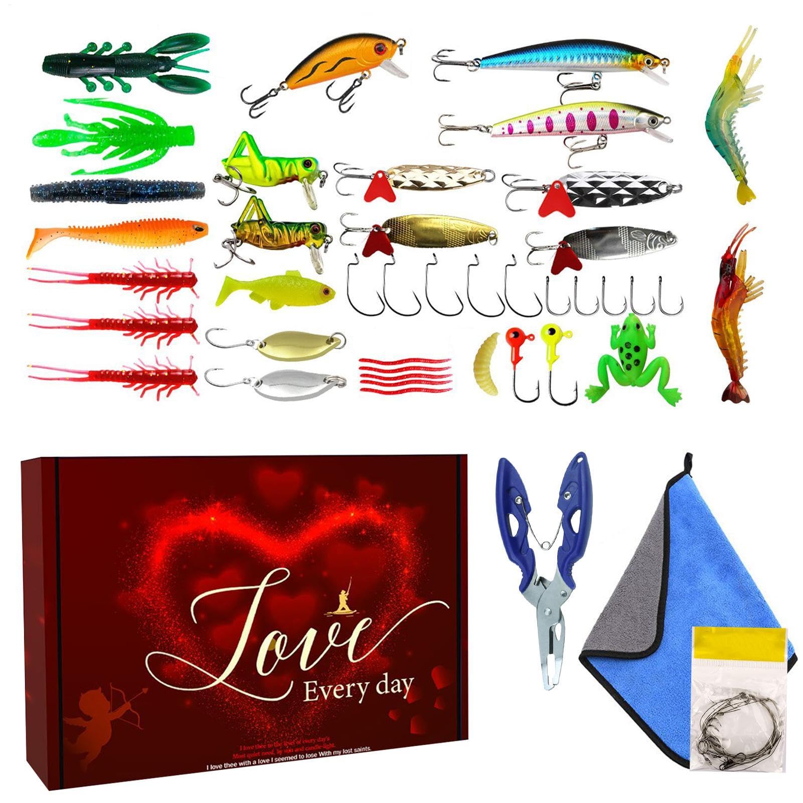 Kit De Leurres De Pêche Ensemble De Leurres Et Équipement De Pêche