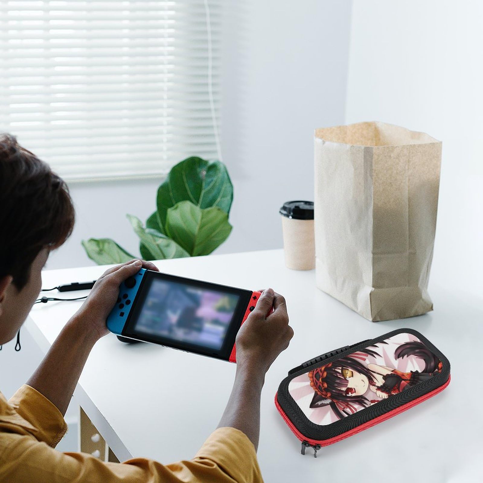 Amazon.co.jp: 時崎狂三 デート・ア・ライブ スイッチケース Switch