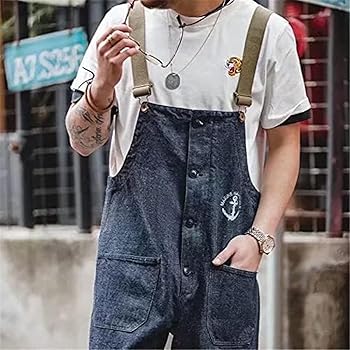 MADEN WORKWEAR海軍ミリタリーオーバーオールサロペットデニムパンツ MADEN WORKWEAR海軍ミリタリーオーバーオールサロペットデニム