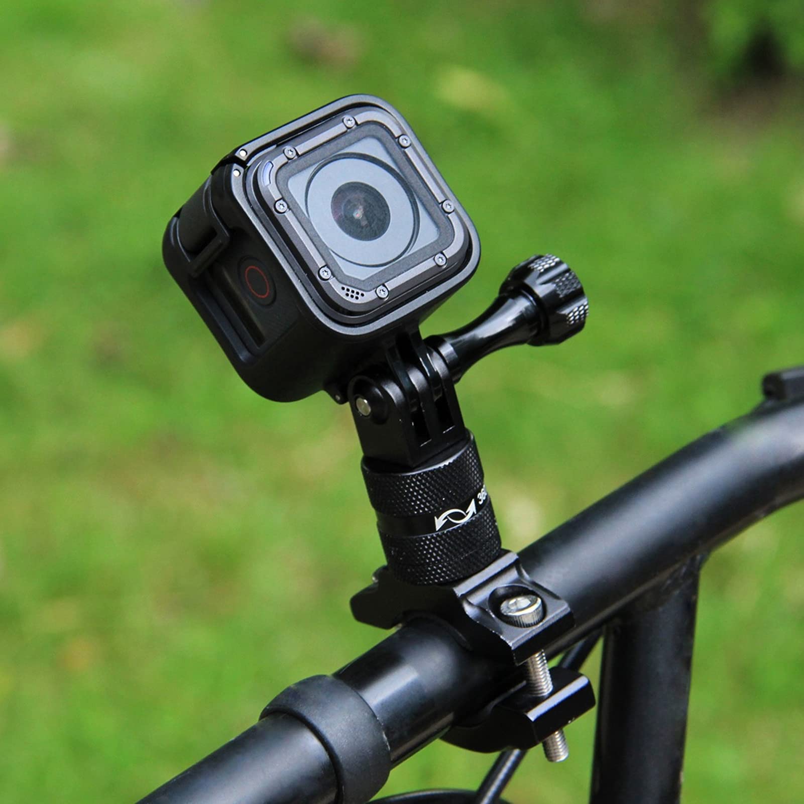 Supporto per Bici per per 10 9 8 7 6 5 4 3 2 1, 5 Session 4 Session, per per Action, per Xiaoyi, Supporto per Supporto per Portabiciclette Moto in Alluminio con Rotazione a