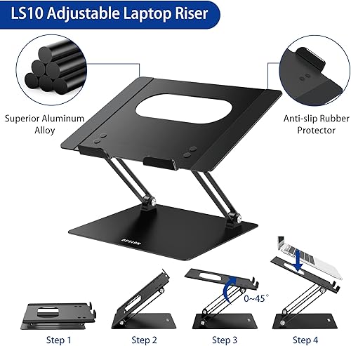 Miniatura 4 de BESIGN Soporte ergonómico para portátil LS10 y LSX6N