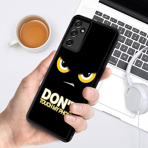 Miniatura 6 de CARLOCA Funda compatible con Samsung Galaxy A13 5G, diseño de Angry Dont Touch My Phone para niñas y niños, a prueba de golpes, antiarañazos, para