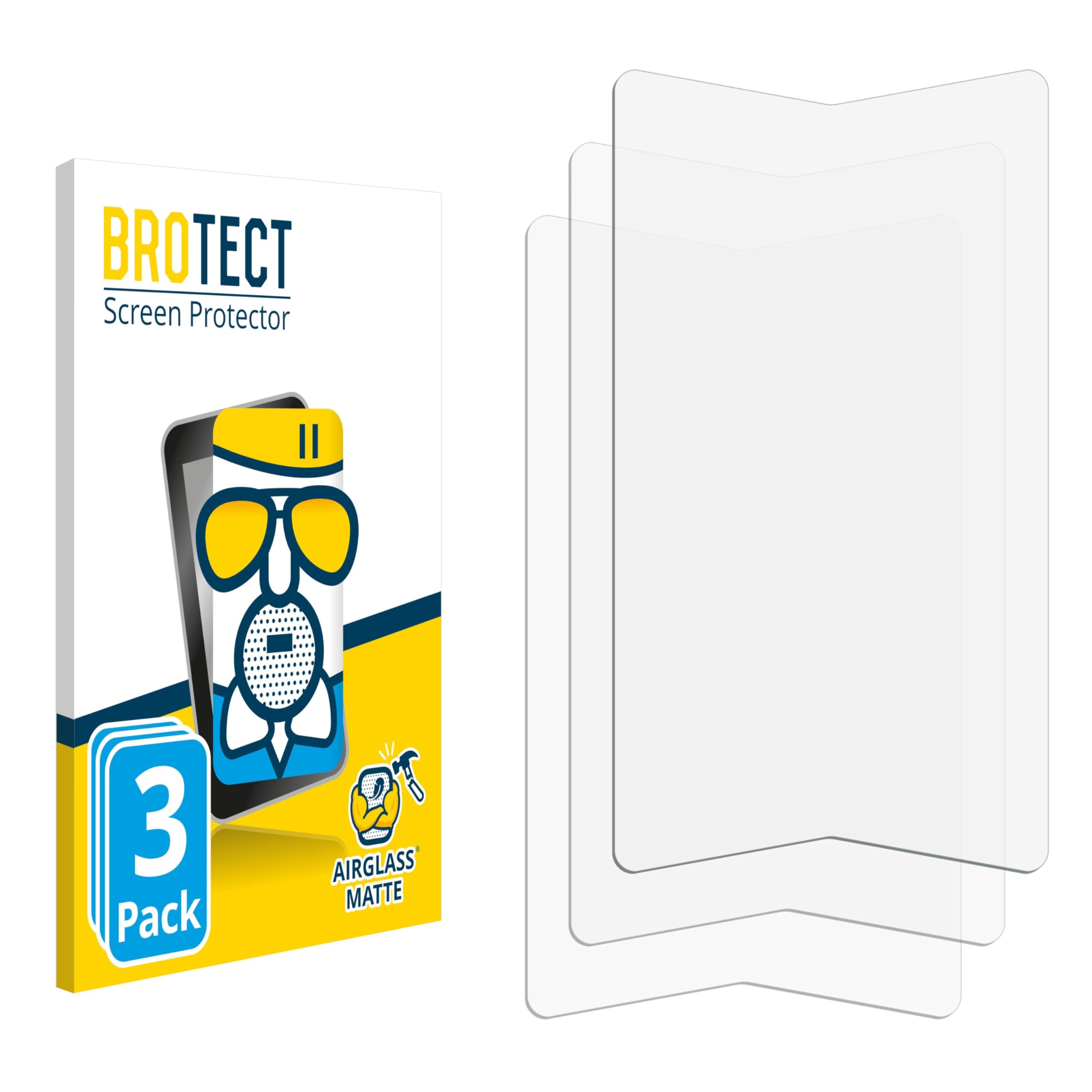 brotect Anti-Glare Glass Screen Protector Matte Compatible with ELLIPAL Titan Cold Wallet (3 Pack) - Anti-Scratch 9H Protection Film