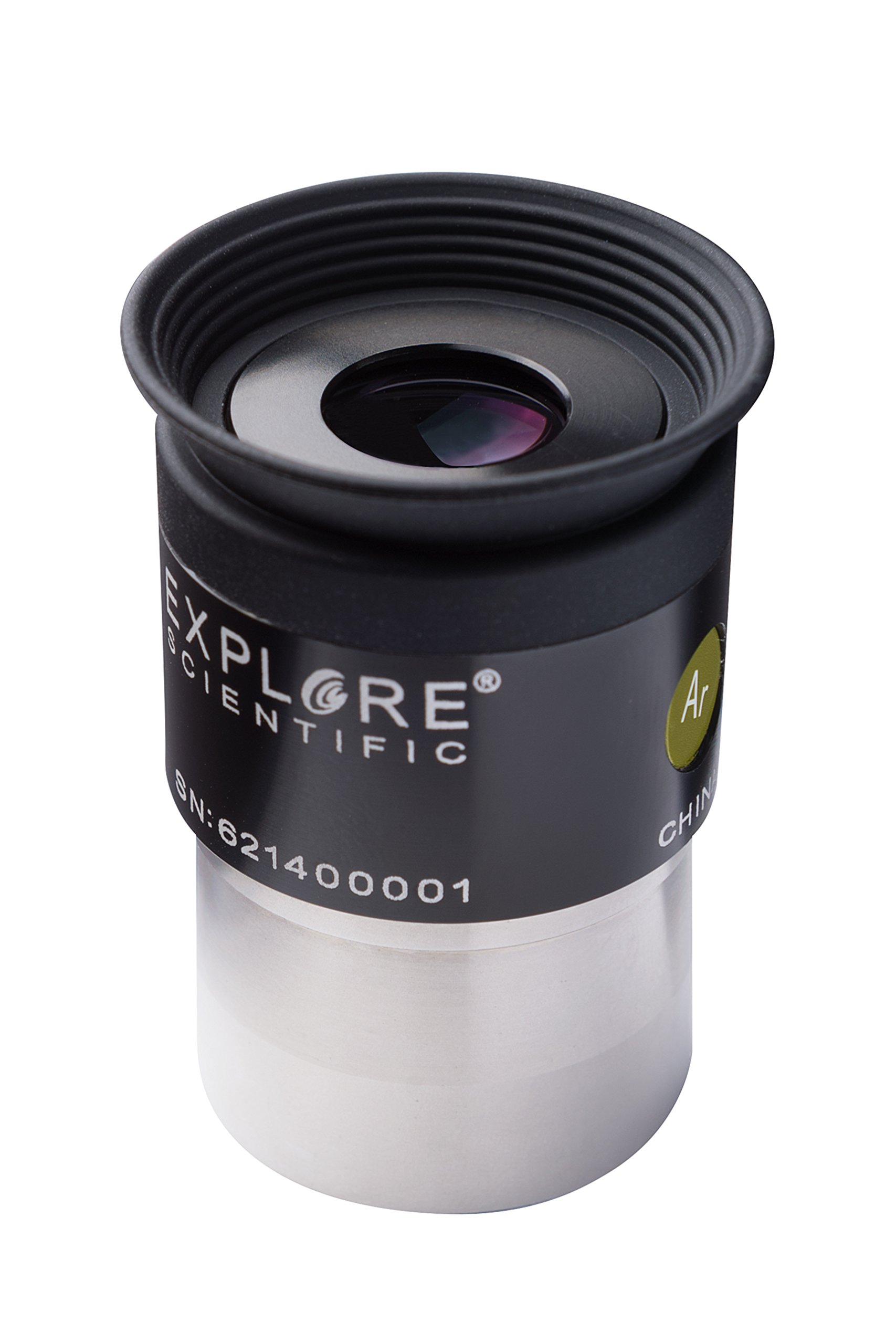 Explore Scientific Oculaire LER 62° 20 Mm AR (1,25) - Vision Détendue Pour Porteurs De Lunettes, Traitement EMD Multicouche Et Remplissage Argon