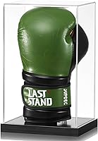 Vista 14 de JupDec Estuche de exhibición de béisbol, soporte de béisbol de acrílico transparente con forma de cubo y base duradera, caja de soporte