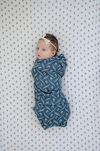 Vista 16 de Mebie Baby Manta de muselina Autumn Bloom, manta moderna y neutra para bebé niña o niño, mantas suaves para bebé, manta para recién nacido, 0-3