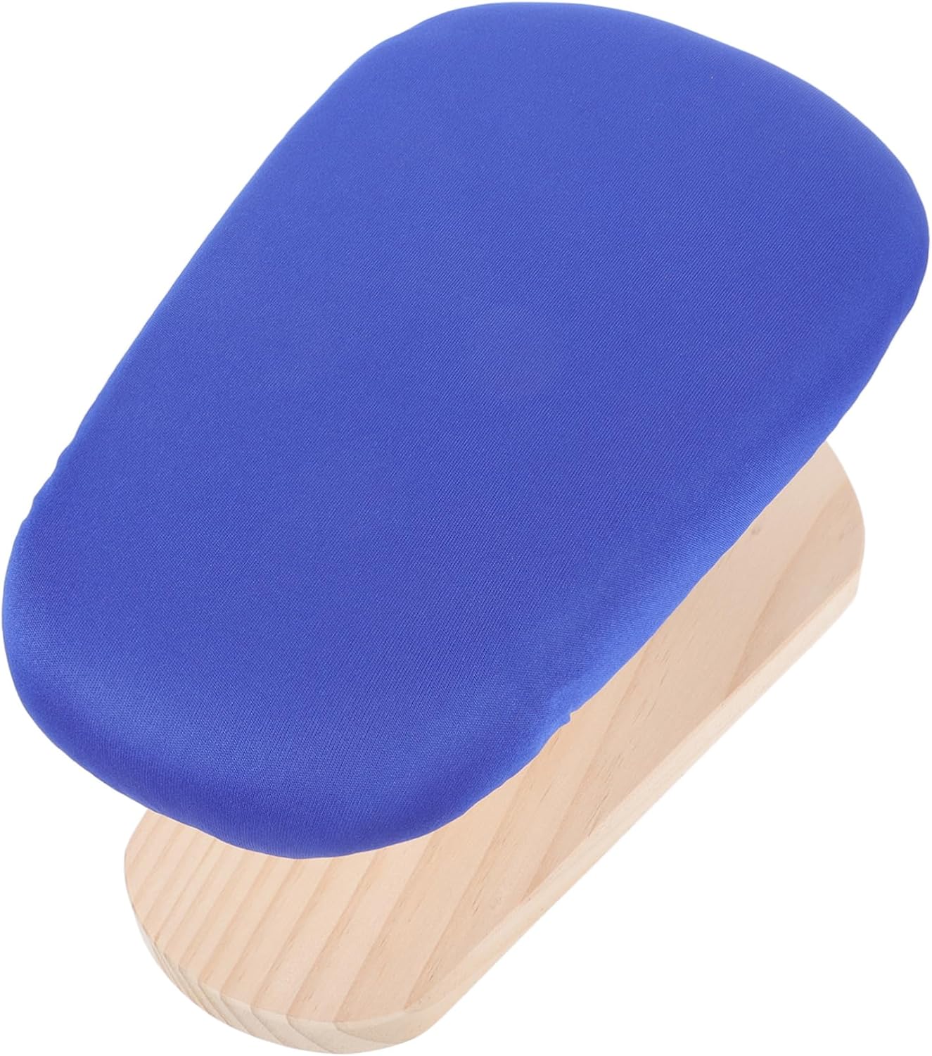 VICASKY Practical Curved Ironing Board with Non Slip Wood Base High Temperature Resistant Breathable Quick Drying Surface for Household Garment Steamer and Tailoring Use