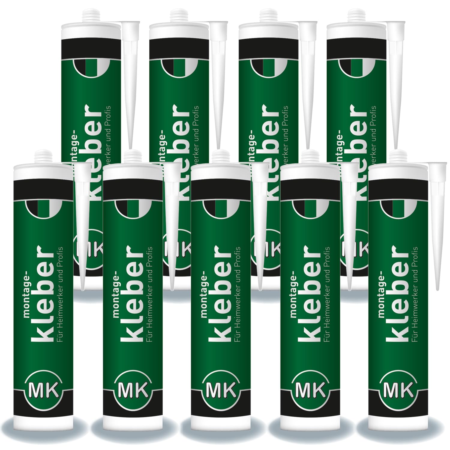 Colla di montaggio universale, cartuccia da 300 ml, 485 g, senza solventi, verniciabile, inodore, extra forte, utilizzabile in ambienti interni, per metallo, legno, PVC rigido, polistirolo (9)