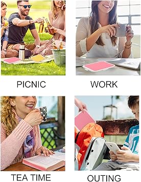 Sandwiches Storage Box, PP Silicone Lunch Container Stackable Leakproof Portable Food Snack Storage with 3 Side Clips for Work Picnic Travel Meal Prep