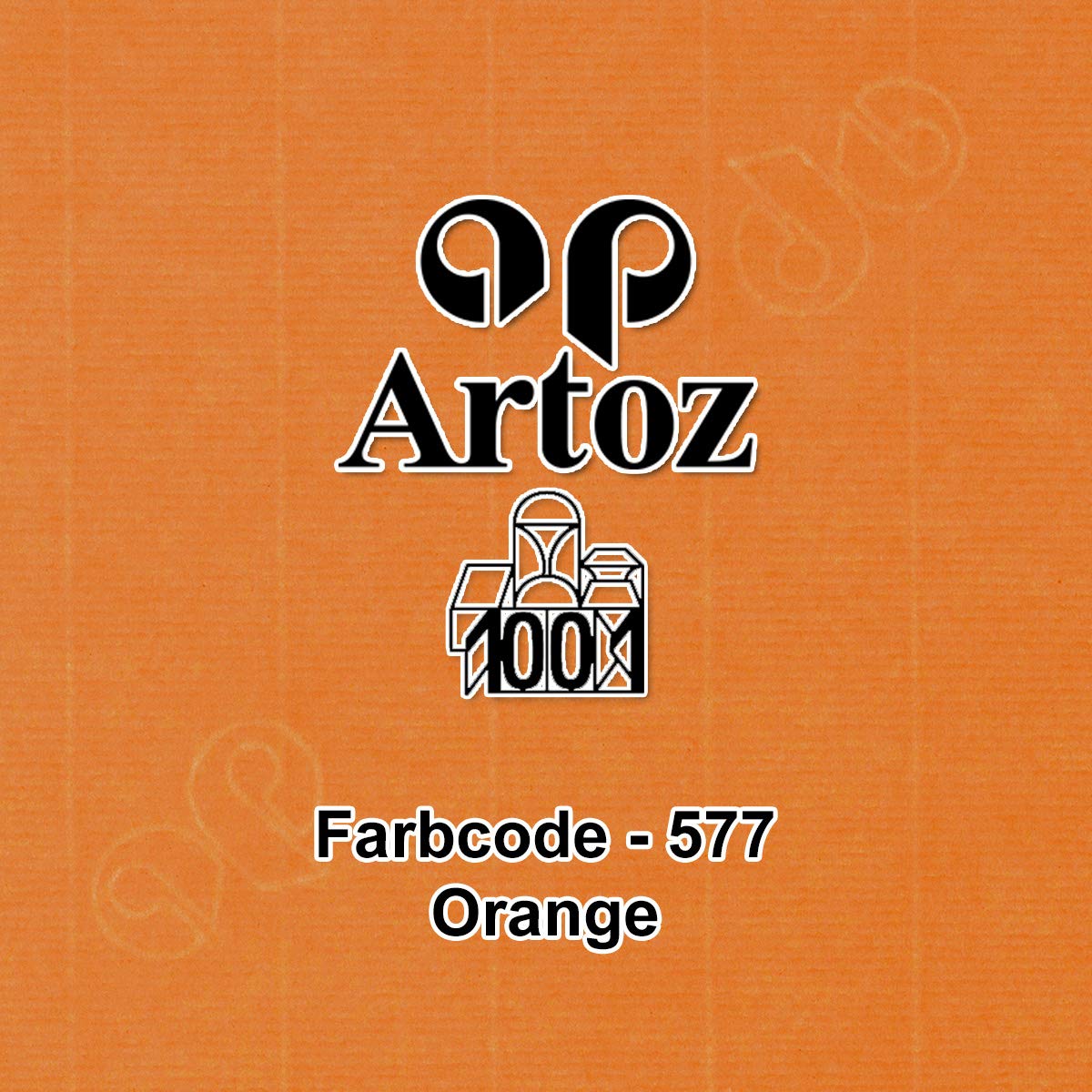 ARTOZ 150 x kwadratowe koperty pomarańczowe (pomarańczowe) 100 g/m² – 16 x 16 cm – koperta bez okienka – koperty z klejem