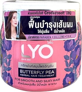LYO BUTTERFLY PEA HERBAL HAIR TREATMENT REDUCE HAIR LOSS 200 ML(7.05 Oz.)