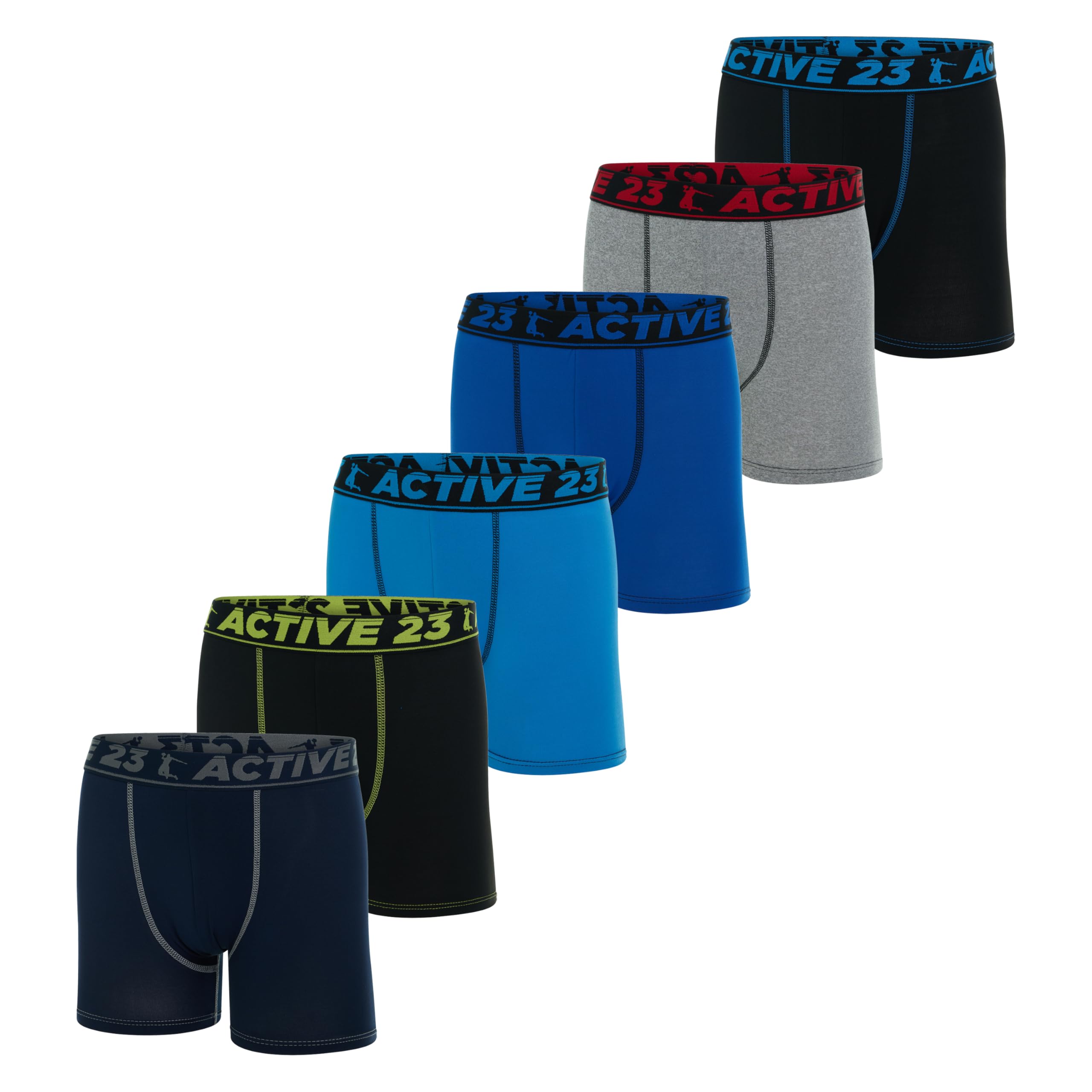 Boys Boxer Briefs - Pack of 4 5 or 6 - Comfortable and Durable Underwear