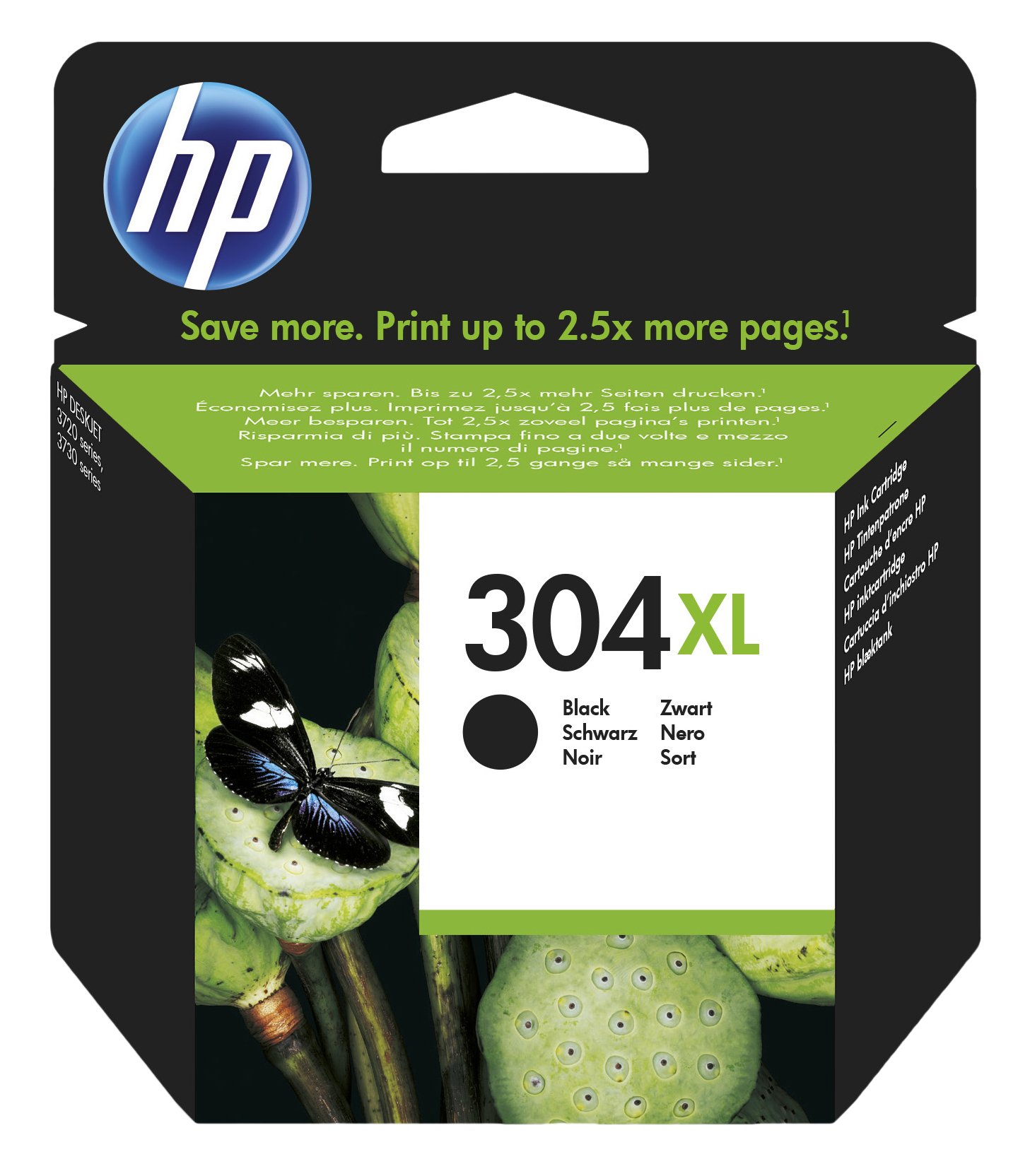 HP 304XL High Yield Black Original Ink Cartridge