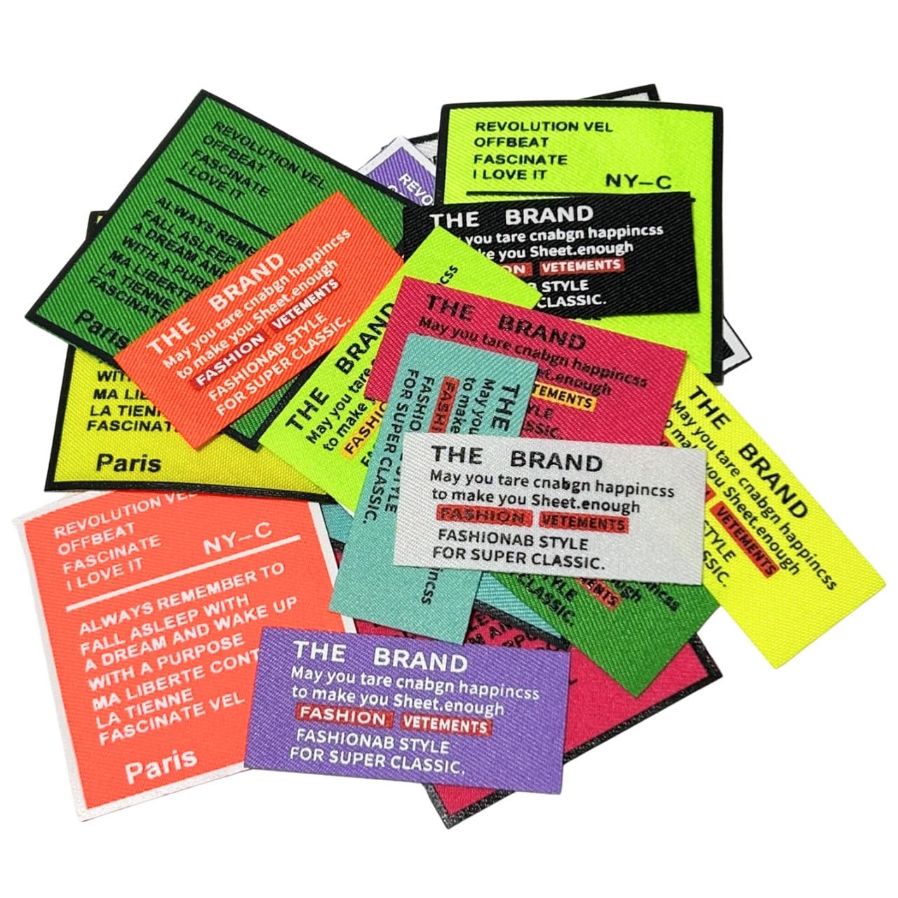 Amazon.co.jp: カラフルタグ 【正規品】 手芸タグ 18枚セット THE