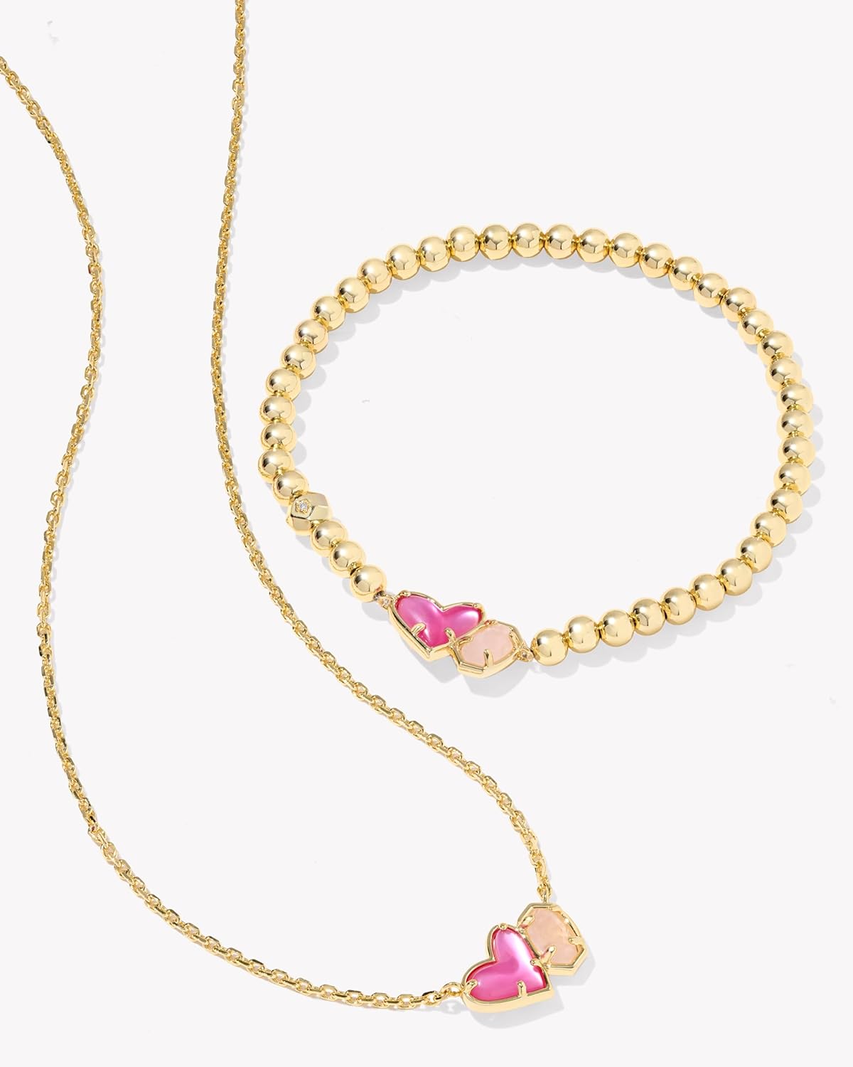 Kendra Scott Ari Heart Emilie Stretch Bracelet, Fashion Jewelry for Women - Image 2