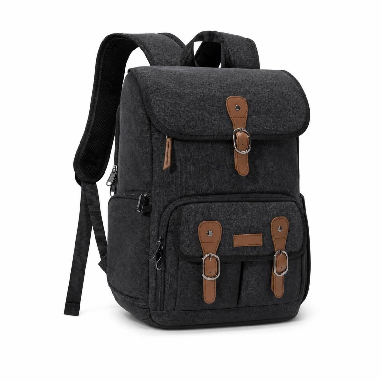 Zaino Fotografia Zaino Macchina Fotografica Custodia Borsa Camera Impermeabile con Divisori Modulare Laterali per Accesso Veloce Adatto per Trekking Fotografico Città Studio