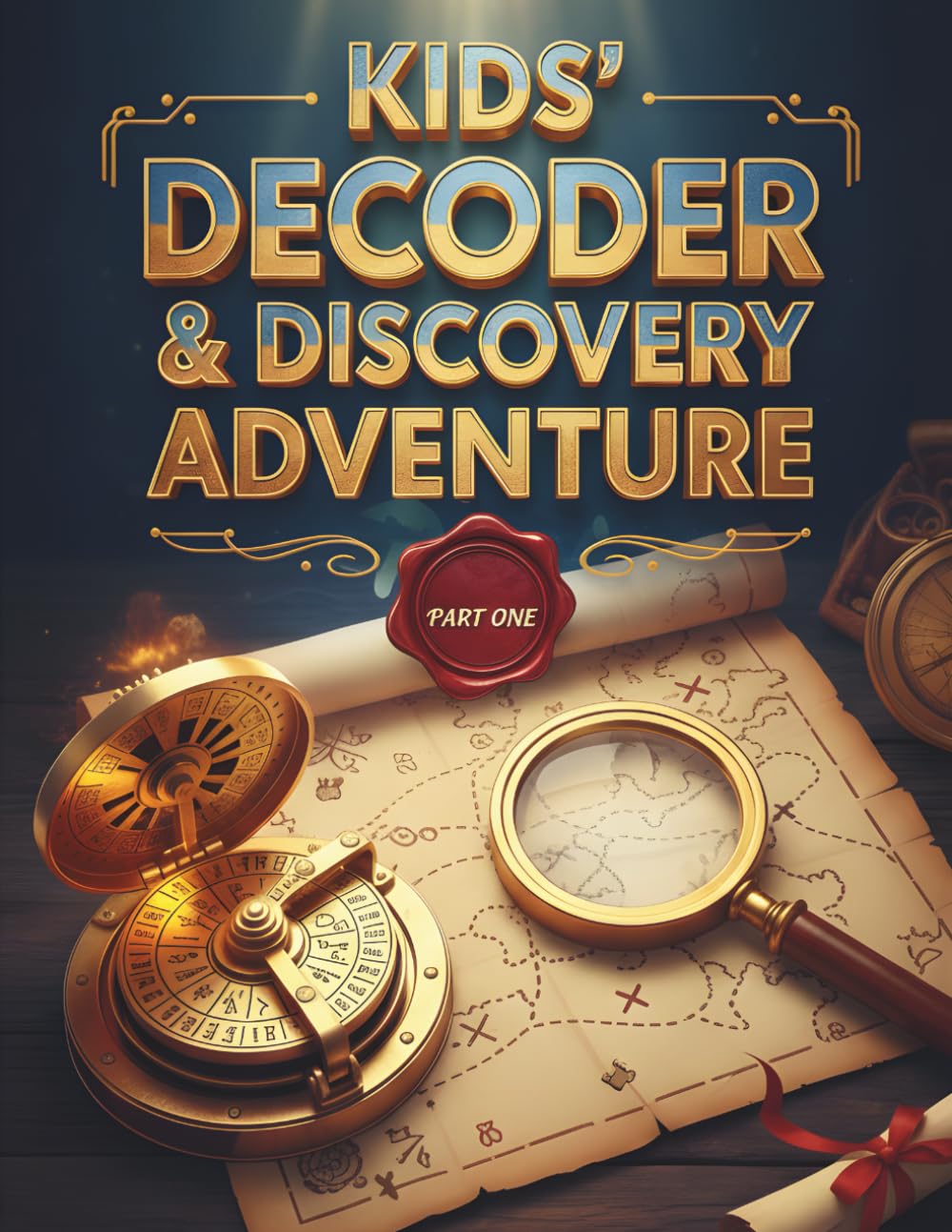 Kids’ Decoder & Discovery Adventure – Part One: 60 Fun Decoder Missions for Kids – A Secret Code & Discovery Activity Book with 12 Exciting Themes (Ages 4–8) (The Little Explorers' Mind-Quest)