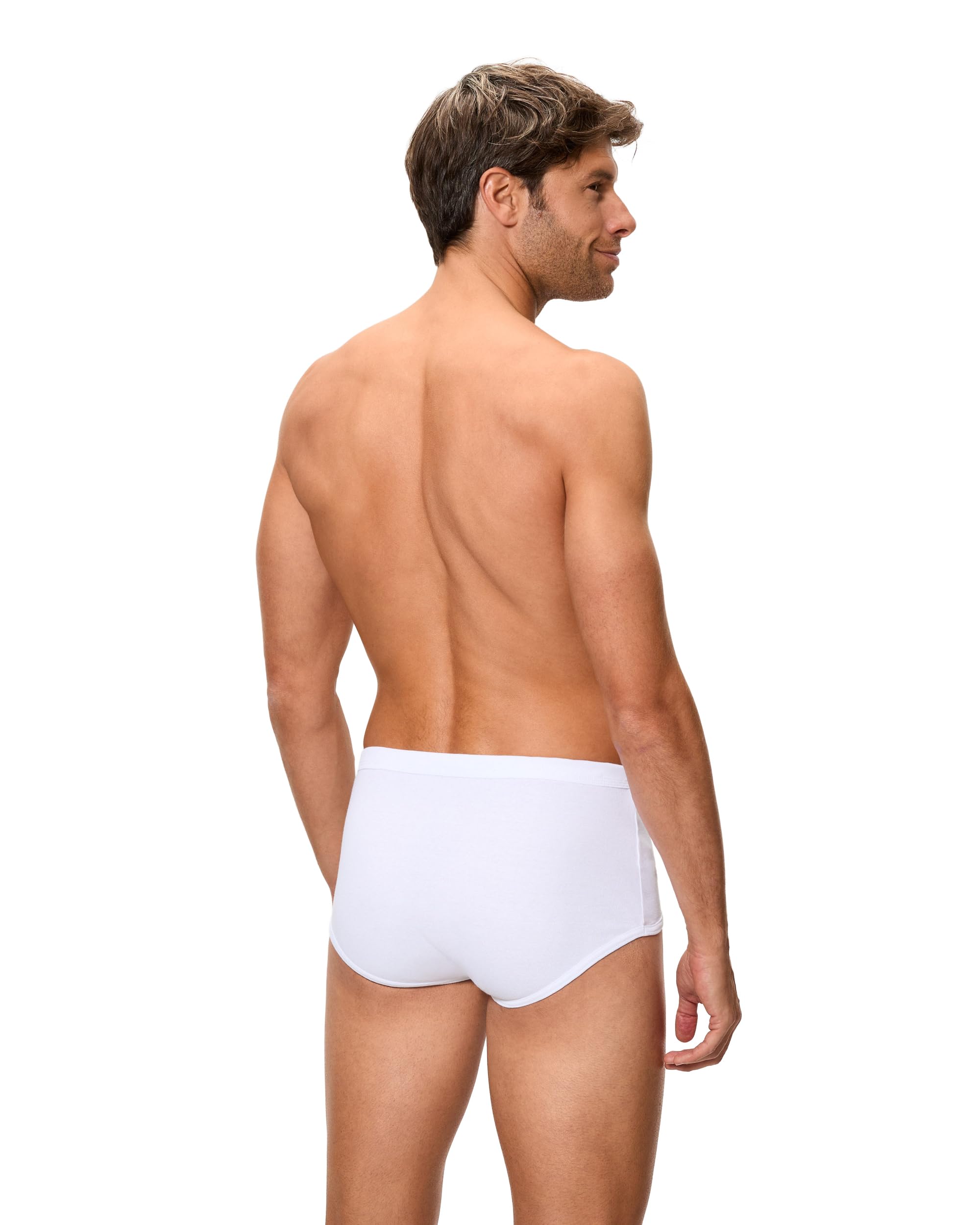 Abanderado Braslip Original con Apertura Frontal Algodón 100% Hombre x4
