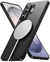 Ringke Onyx Case for Samsung Galaxy S26 Ultra [MagSafe Compatible] Feels Good in Hand, Oil and Dirt Resistant, Precise Cutouts for Camera - Magnetic Black