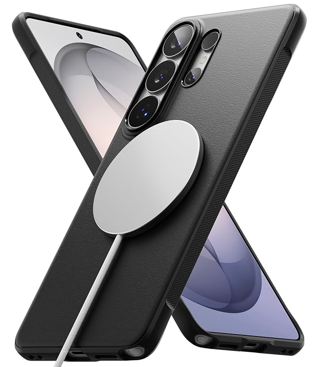 Ringke Onyx for Samsung Galaxy S26 Ultra Case Compatible with MagSafe Oil Dirt Resistant Enhanced Camera Lens Protection