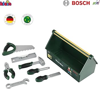 Amazon.com: Theo Klein 8573 - Bosch Work Box, Tool Box