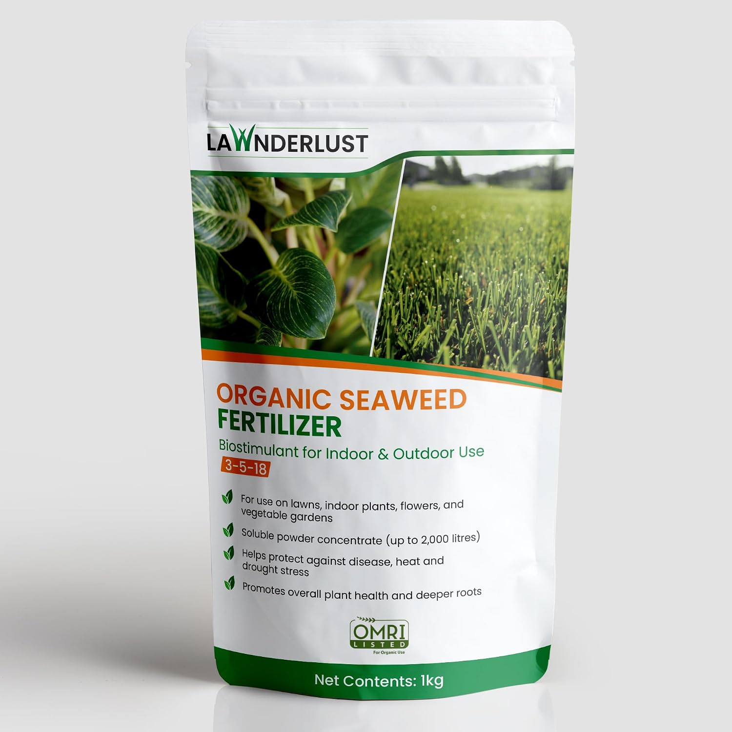 Super Concentrate (up to 2,000 LITRES) Organic Seaweed Fertilizer Plant Food for Lawn & Garden