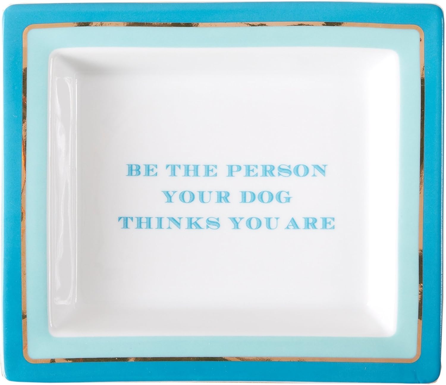Two's Company Wise Sayings Desk Tray, "Dog"