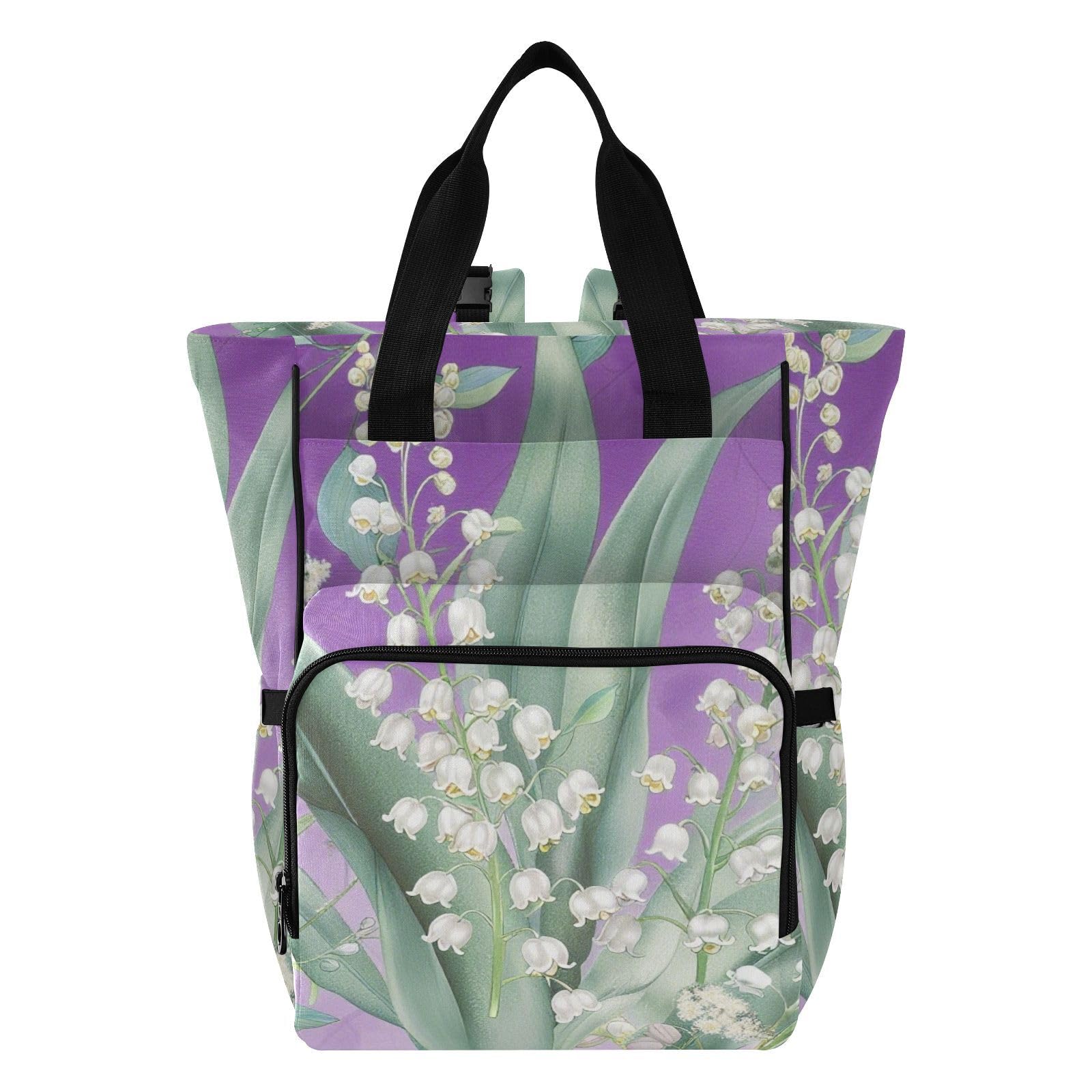 Torby podróżne na pieluchy Lily Valley Bell Purple