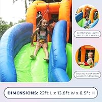 Vista 4 de Tobogán de agua, isla parque acuático