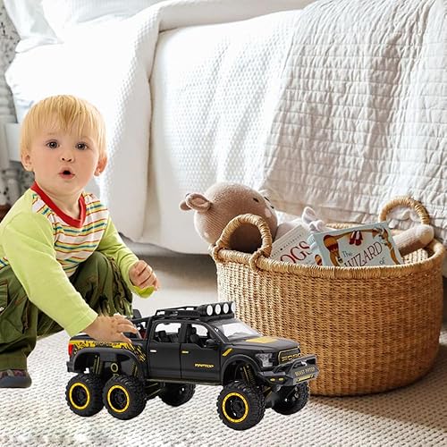 Miniatura 9 de Qcar Camioneta Vehículos Juguetes, Modelo de Metal Diecast Juguetes de Coche, Camiones de Juguete para Niños