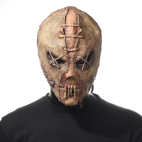 Máscara de terror para Halloween, cara de terror, zombi