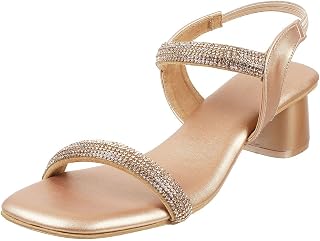 Metro Women Synthetic Leather Fashion Block Heel Sandal Price In India
