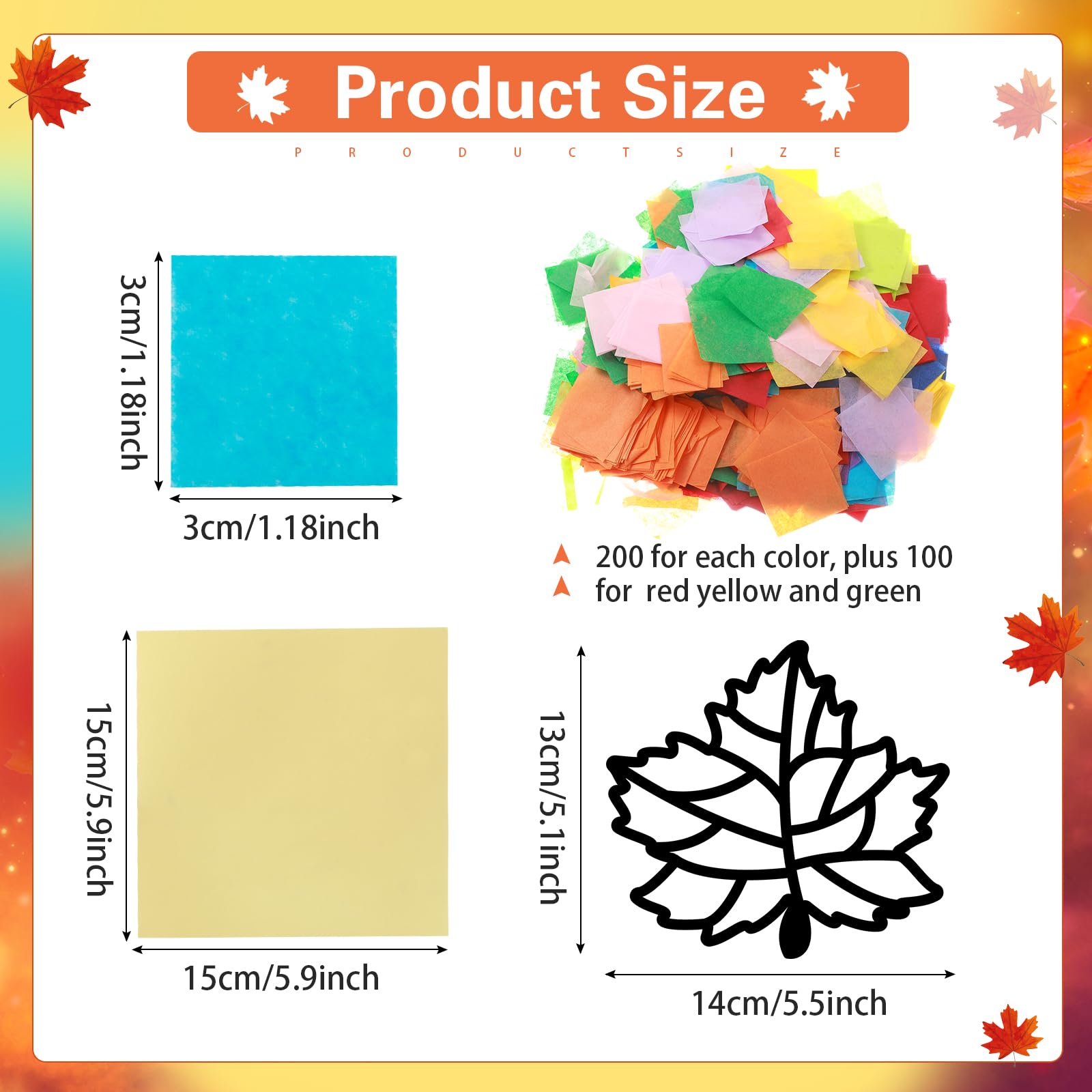 KALEFO Lot De 30 Décorations D'automne à Suspendre Pour Thanksgiving, Décoration De Fête Sur Le Thème De La Feuille D'érable, Décoration à Suspendre Pour La Maison Et Le Plafond