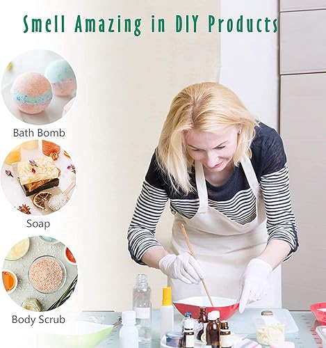 Miniatura 5 de MitFlor - Aceites esenciales de frutas, aceite aromático prémium para hacer jabón de velas, 0.3 x 0.3 fl oz, difusor refrescante de verano, aromas