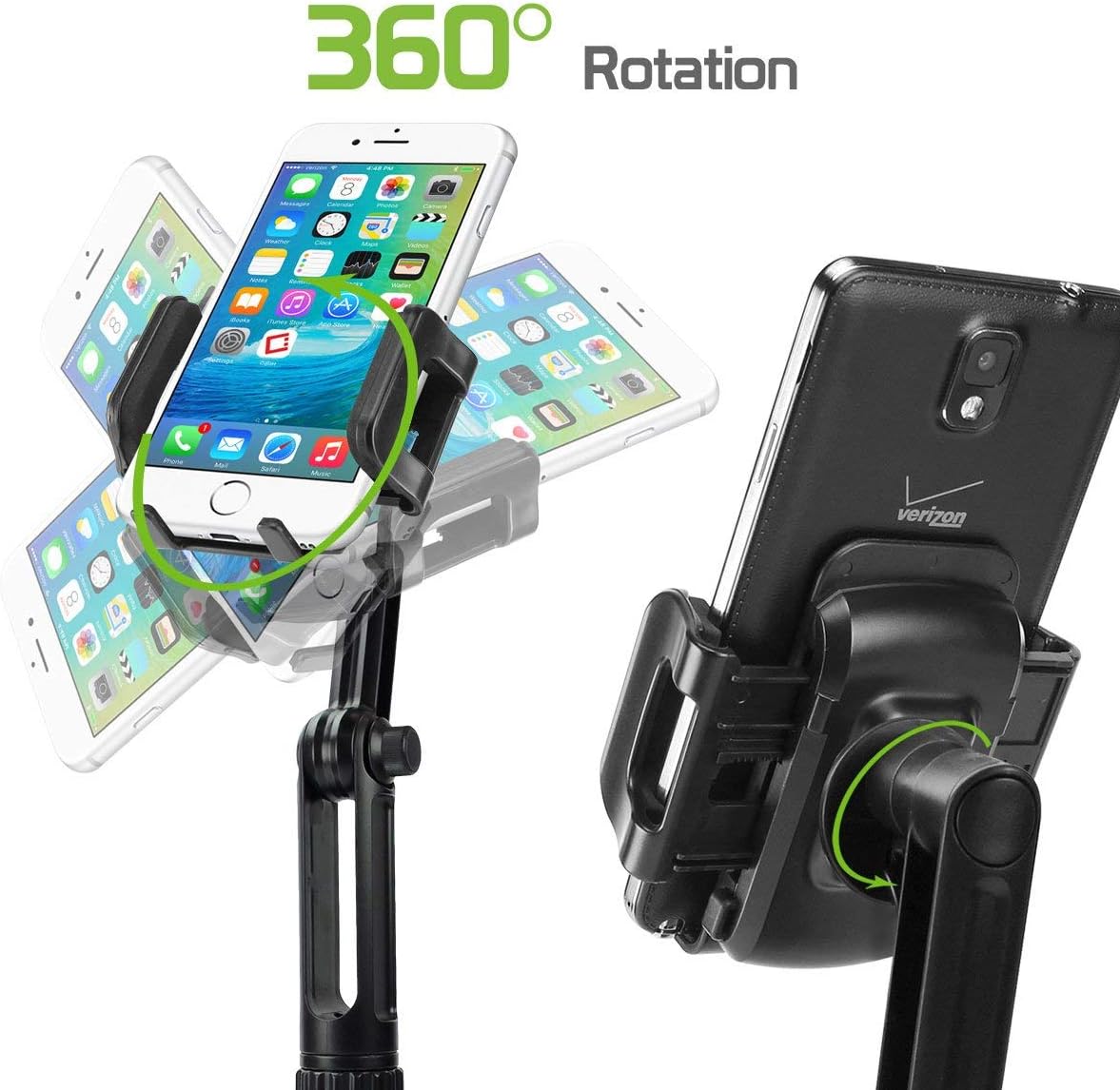 Bеѕt Rеvіеw Car Cup Holder Phone Mount, Universal Adjustable Cradle Car Mount Compatible for All Smart Phone Apple iPhone Samsung Galaxy Note, LG, Moto Google Pixel (13in Extra Long Arm) by Cellet