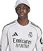 Adidas Real Madrid 25/26 Home Replica Long Sleeve Jersey KPD77, white, M
