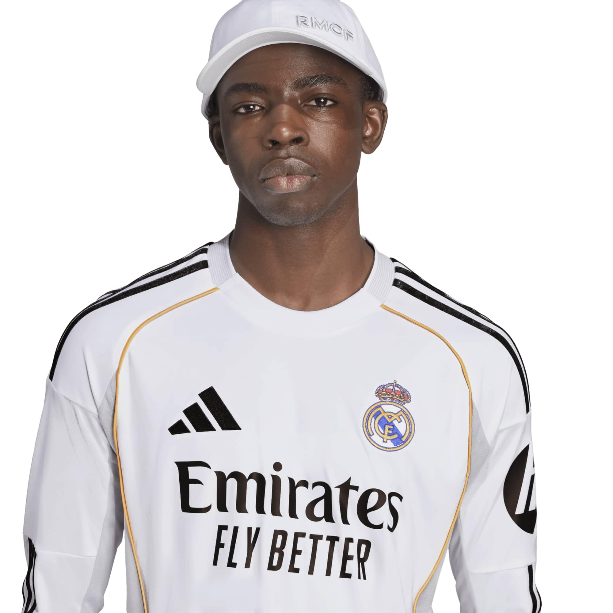 adidas Performance Real Madrid Maillot à manches longues Home 2025/2026 Blanc Homme
