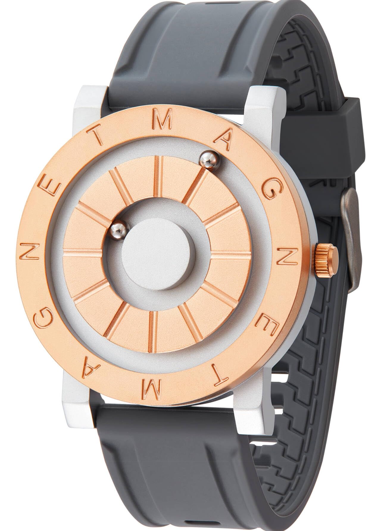 Montres U00e0 Quartz DOM 1726 Magnetic Rolling Pointer Watch