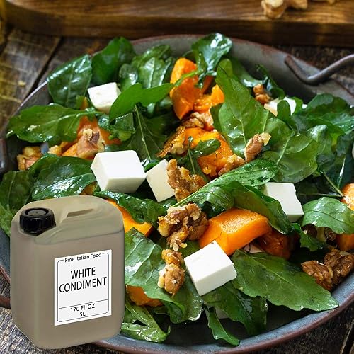 Miniatura 5 de Vinagre Balsámico Blanco de Módena, Granel, Catering, Calidad Restaurante, Aderezo para Ensaladas, Salsa de Pasta, Glaseado, Vinagretas, Reducción,