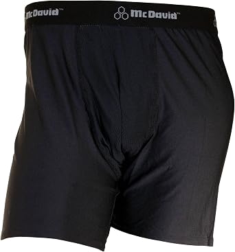 McDavid Sports Support & Compression Performance Boxer Shorts with Protective Flex Cup Football, Baseball, Martial Arts