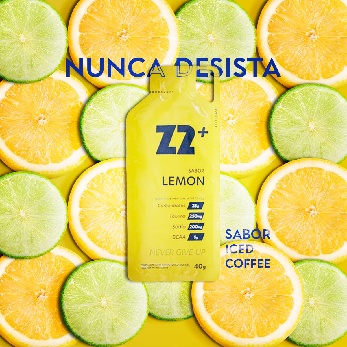 Energy Gel Z2 Sabor Lemon Caixa 10 Sachês | Amazon.com.br