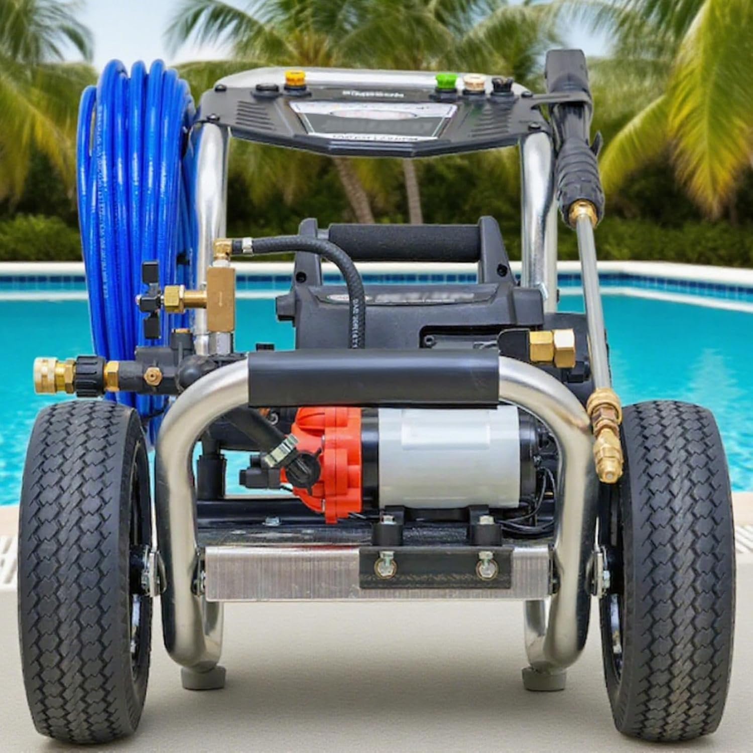 Pressure Washers Rubber Feet - for Most Brands of Gas Powered Pressure Washers, Compatible with Simpson Cleaning 7107262-2 Pcs