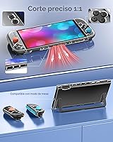 Vista 2 de FYOUNG Protective Case for Nintendo Switch 2 2025, Slim Hard Shell for Switch 2 Accessories, Scratch&Shock Protection Cover with Screen Protector, 8