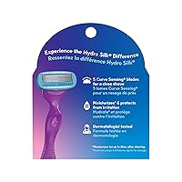 Vista 9 de Schick Hydro Silk - Recambios de cuchillas hidratantes para mujer con colgador de ducha, 4
