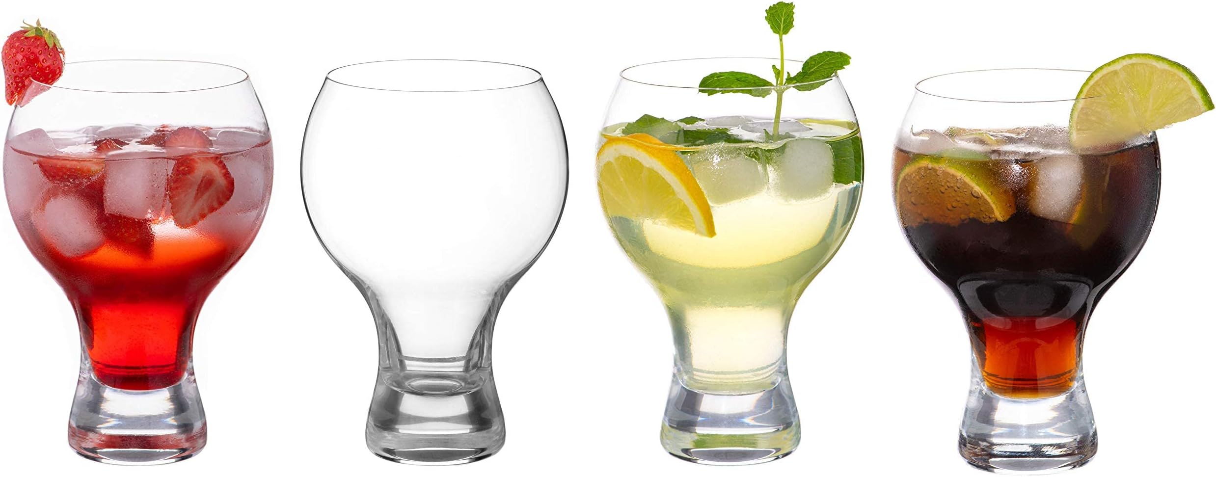 iStyle My Home 2 Piece Ikonic Gin Glasses Set Short Stem Spanish